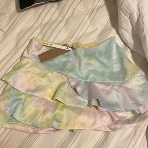 ADORABLE DO+BE Tie Dye Skort